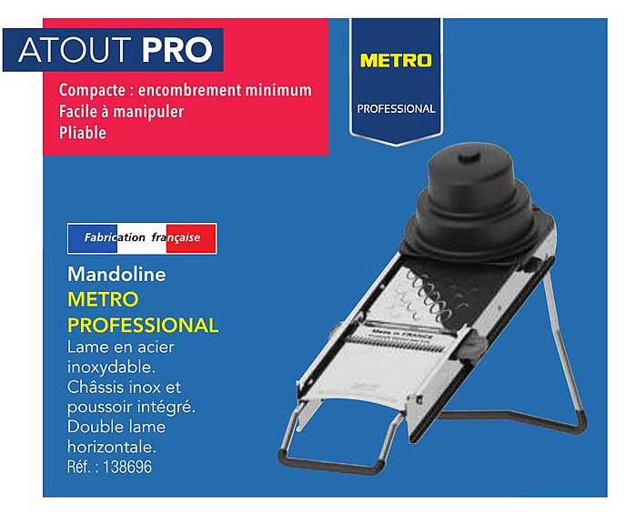 Mandoline METRO PROFESSIONAL