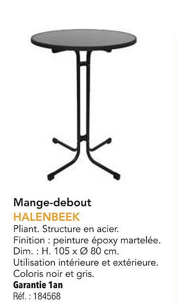 Mange-debout HALENBEEK