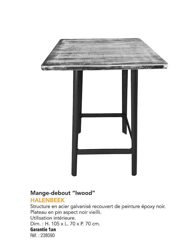 Mange-debout "lwood"