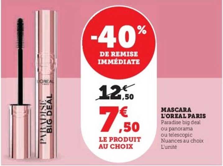 Mascara L'Oréal Paris - Paradise Big Deal