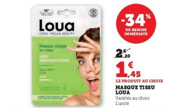 MASQUE TISSU LOUA
