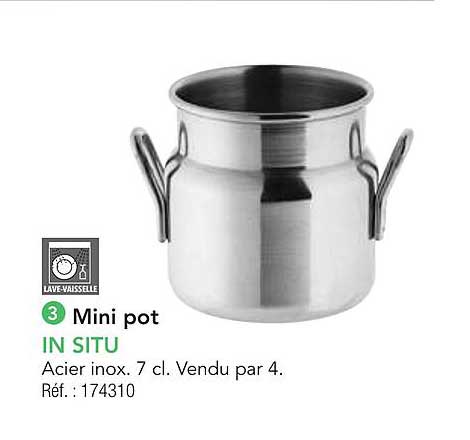 Mini pot IN SITU