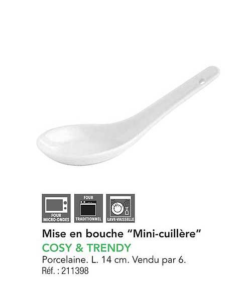 Mise en bouche "Mini-cuillère" COSY & TRENDY