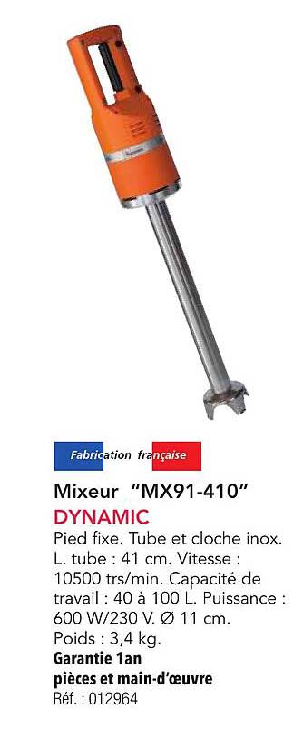 Mixeur "MX91-410" DYNAMIC