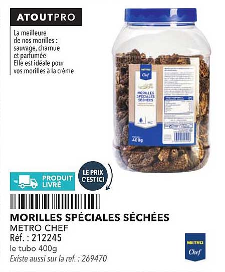 MORILLES SPÉCIALES SÉCHÉES