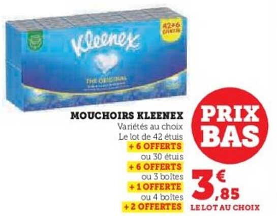 MOUCHOIRS KLEENEX