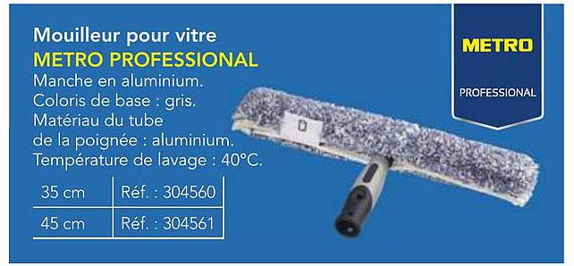 Mouilleur pour vitre METRO PROFESSIONAL