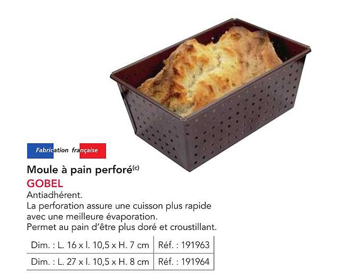 Moule à pain perforé(c) GOBEL