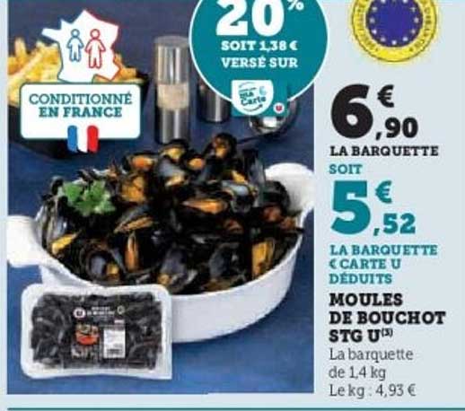 MOULES DE BOUCHOt STG U