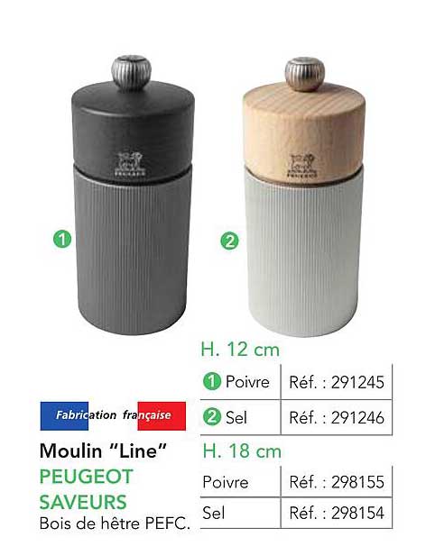 Moulin "Line" PEUGEOT SAVEURS