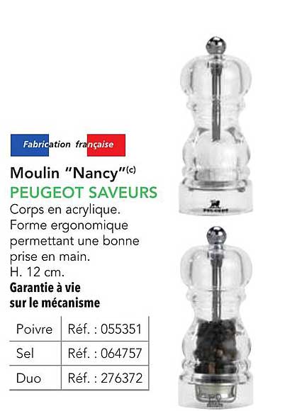 Moulin "Nancy" (c) PEUGEOT SAVEURS