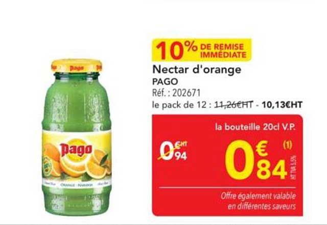 Nectar d'orange