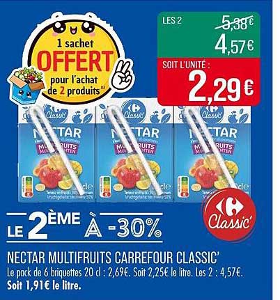 NECTAR MULTIFRUITS CARREFOUR CLASSIC