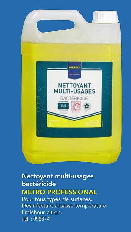 Nettoyant multi-usages bactéricide METRO PROFESSIONAL