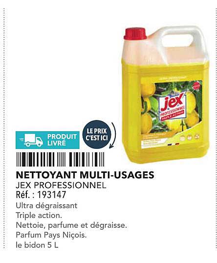 NETTOYANT MULTI-USAGES JEX PROFESSIONNEL