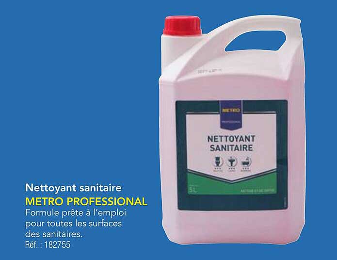 Nettoyant sanitaire METRO PROFESSIONAL