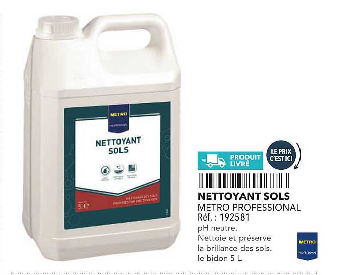 NETTOYANT SOLS