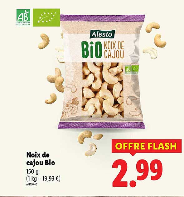 Noix de cajou Bio