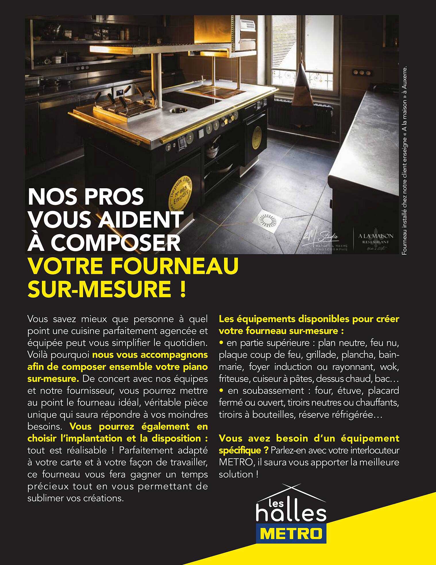 NOS PROS VOUS AIDENT À COMPOSER VOTRE FOURNEAU SUR-MESURE !