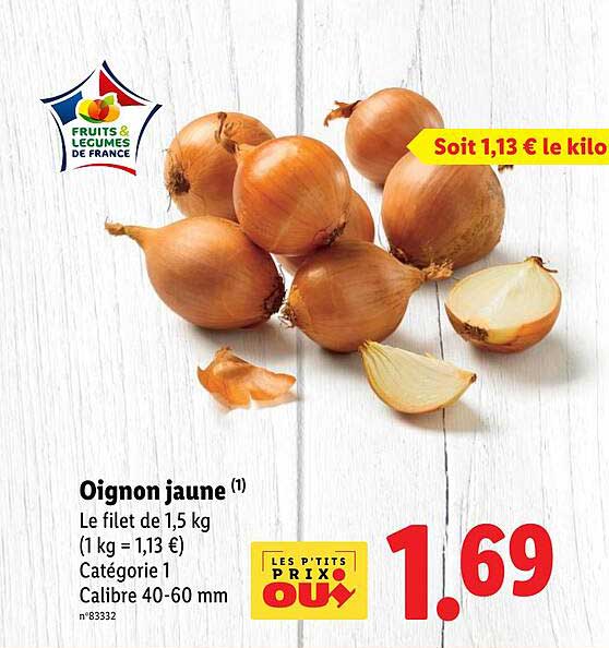 Oignon jaune