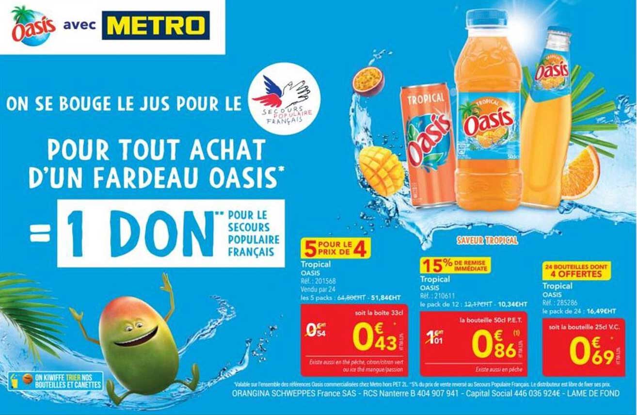 ON SE BOUGE LE JUS POUR LE SECOURS POPULAIRE FRANÇAIS