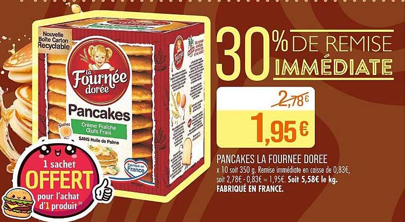 Pancakes La Fournée Dorée