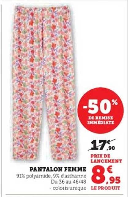 PANTALON FEMME