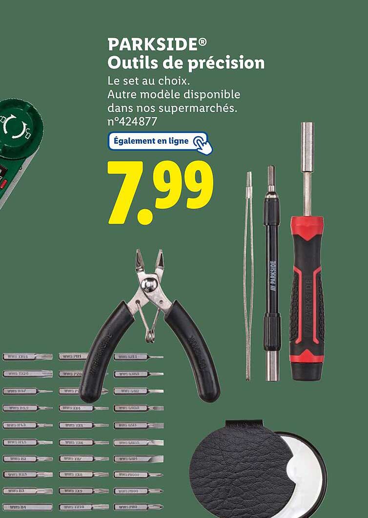 PARKSIDE® Outils de précision