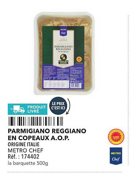 PARMIGIANO REGGIANO EN COPEAUX A.O.P.