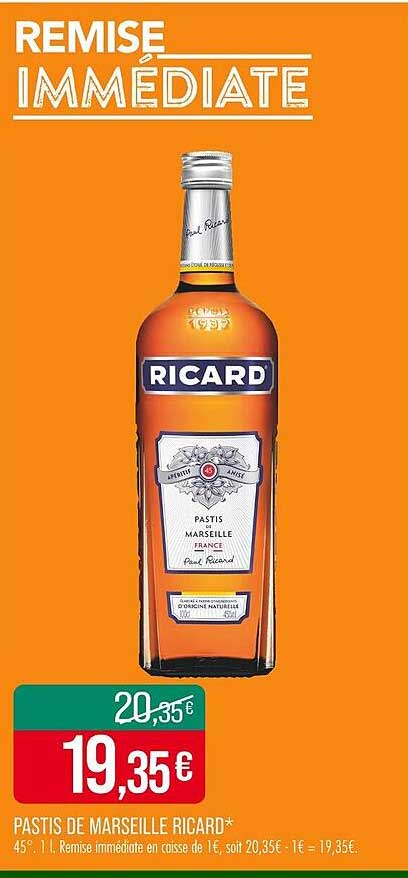 PASTIS DE MARSEILLE RICARD