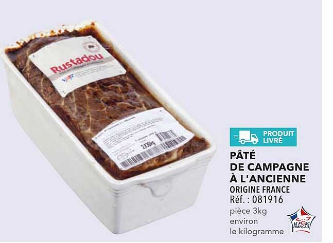 Pâté de campagne à l'ancienne