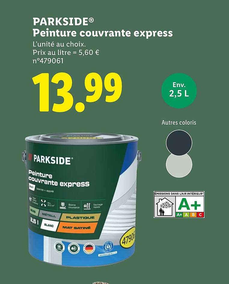 Peinture couvrante express