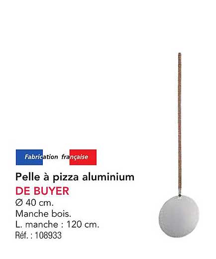 Pelle à pizza aluminium DE BUYER