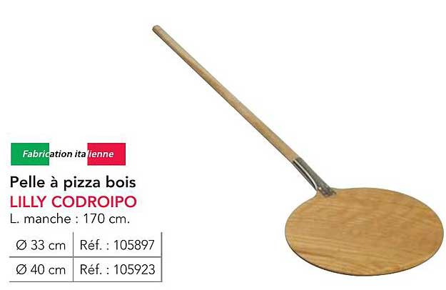 Pelle à pizza bois LILLY CODROIPO