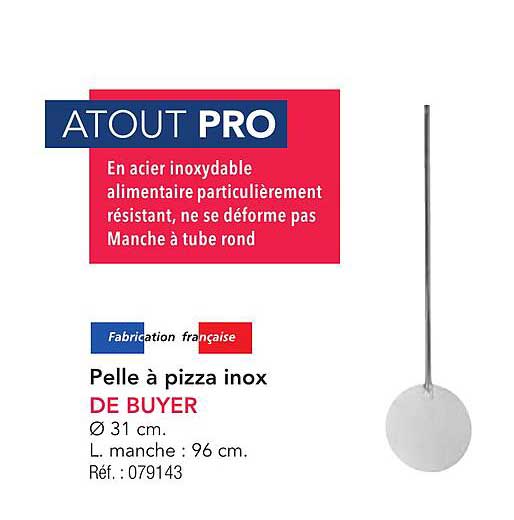 Pelle à pizza inox DE BUYER