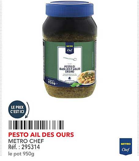 PESTO AIL DES OURS