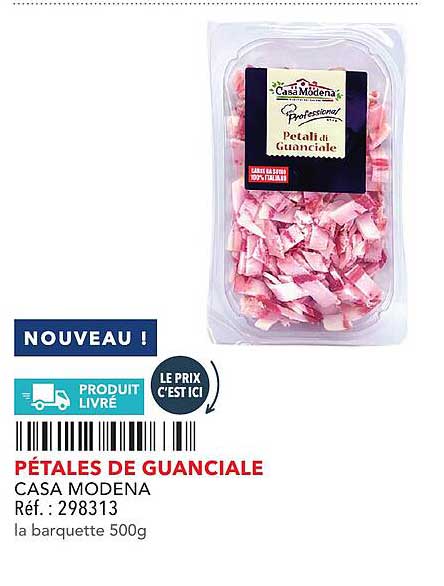 PÉTALES DE GUANCIALE