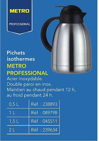 Pichets isothermes METRO PROFESSIONAL