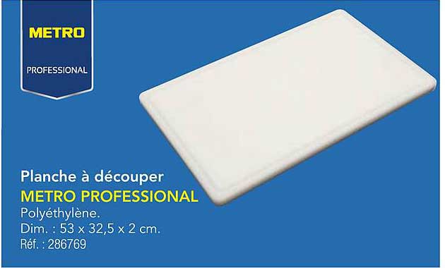 Planche à découper METRO PROFESSIONAL