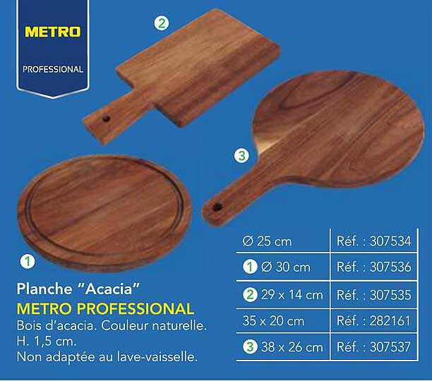 Planche "Acacia"