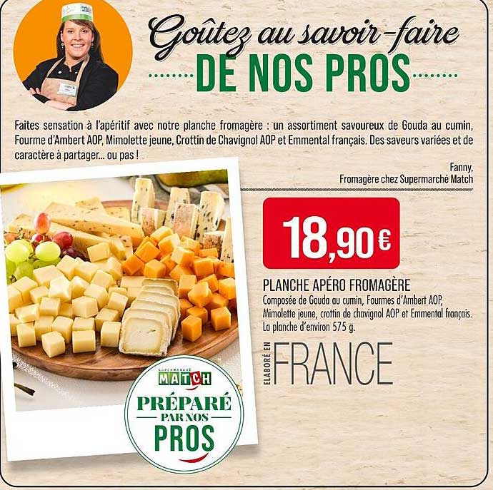 PLANche apéro fromagère