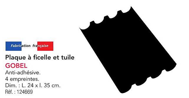 Plaque à ficelle et tuile GOBEL