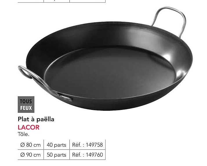 Plat à paëlla LACOR
