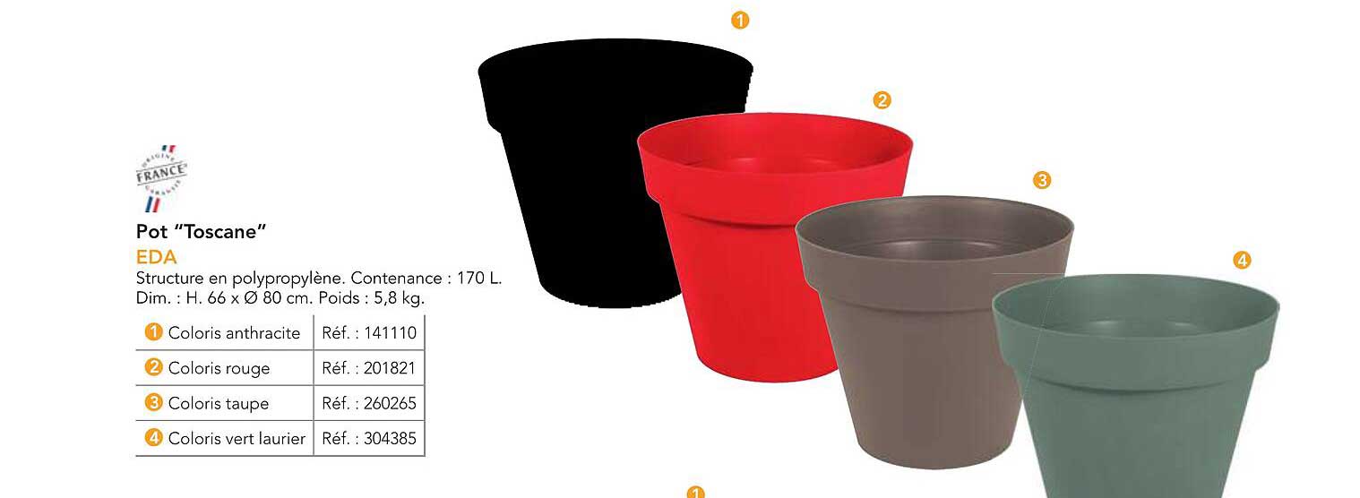 Pot "Toscane"