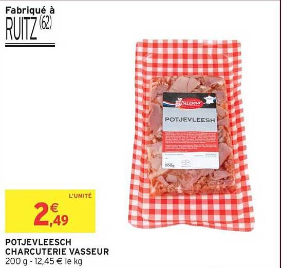 POTJEVLEESCH CHARCUTERIE VASSEUR