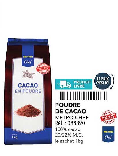 POUDRE DE CACAO