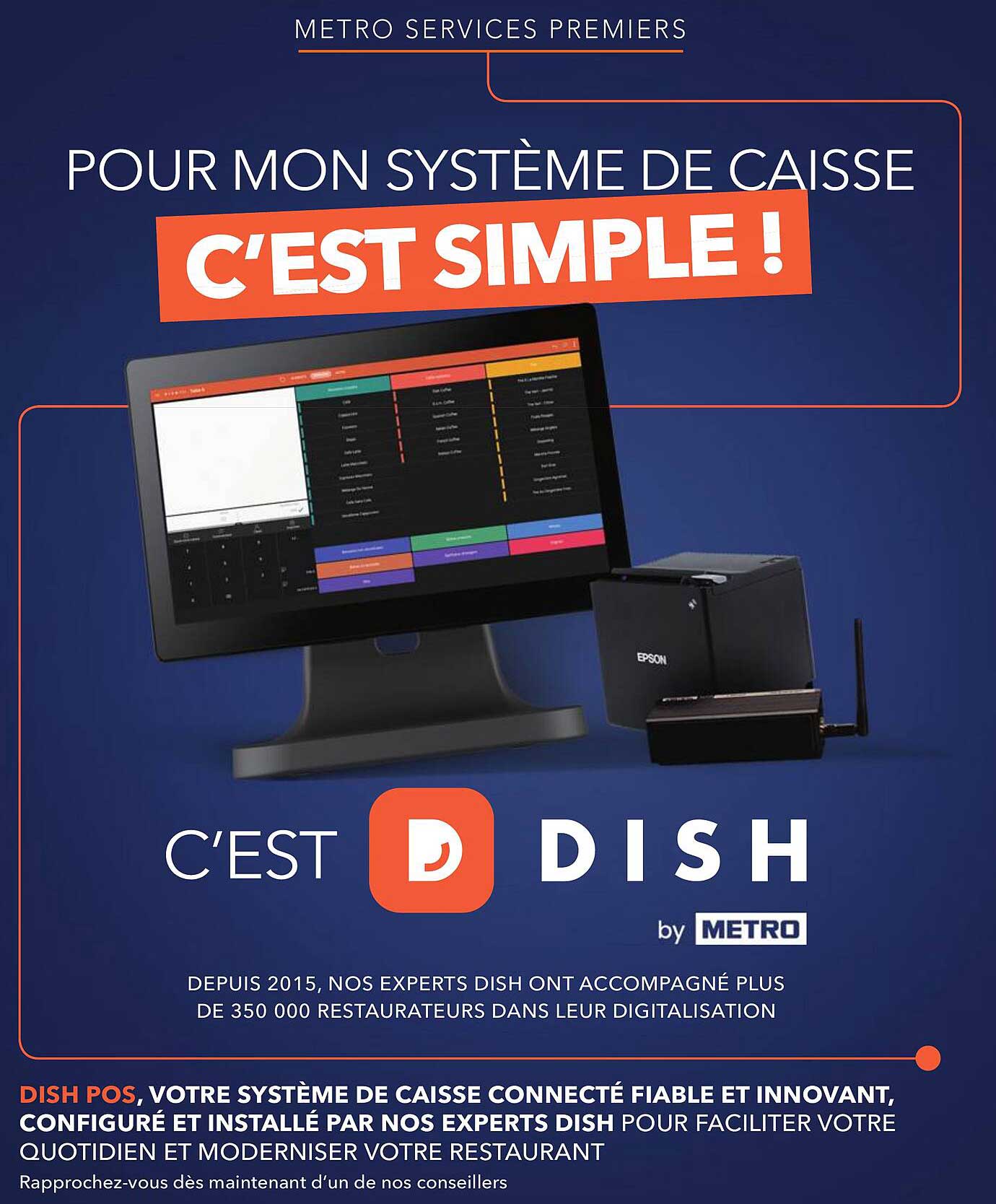 Pour mon système de caisse, c'est simple !