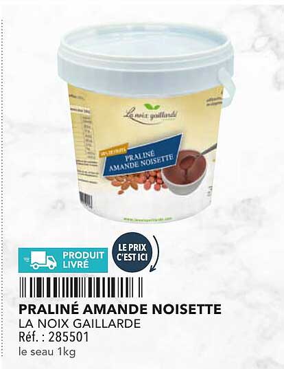 PRALINÉ AMANDE NOISETTE