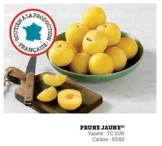 PRUNE JAUNE