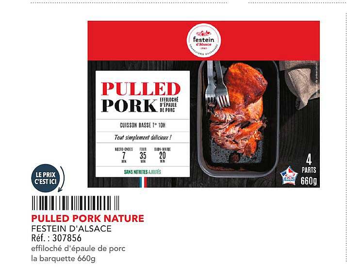 PULLED PORK NATURE